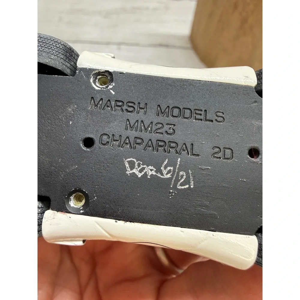 Marsh Models MM23 Chaparral 2D #65 White 1:43 Handmade Robb Brown Resin Car